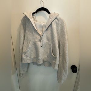 Lululemon Half Zip Scuba Hoodie